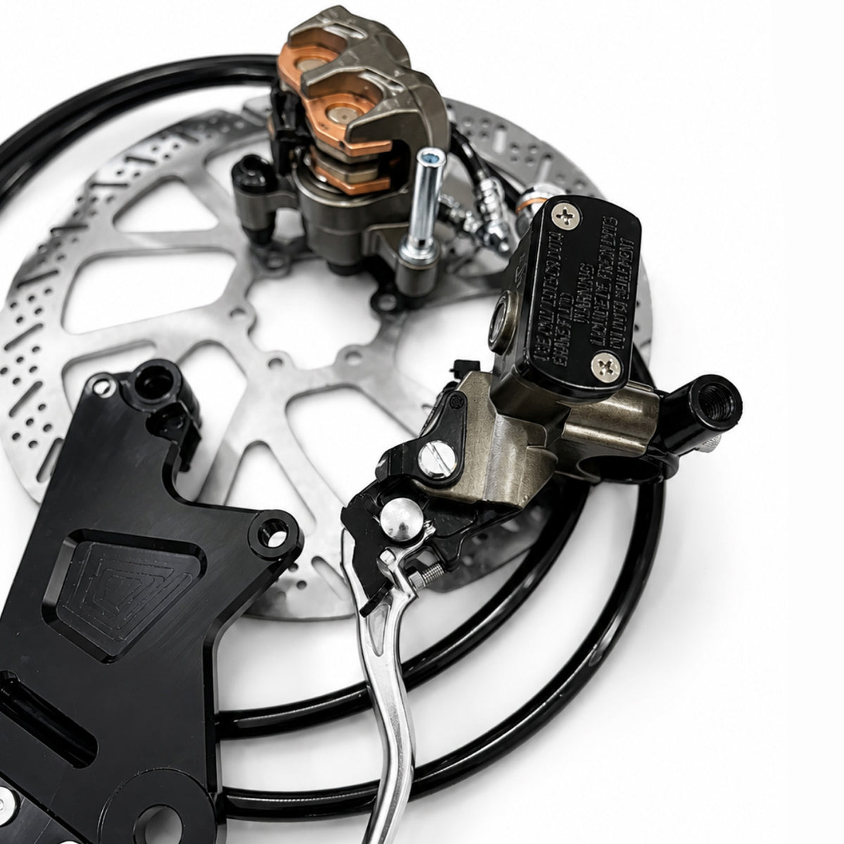 Talaria & Surron Ultra Bee Brake Kit - Rear Brake upgrade for Talaria XXX, Talaria MX4/MX3, Surron Light Bee X, E-Ride Forged Racing