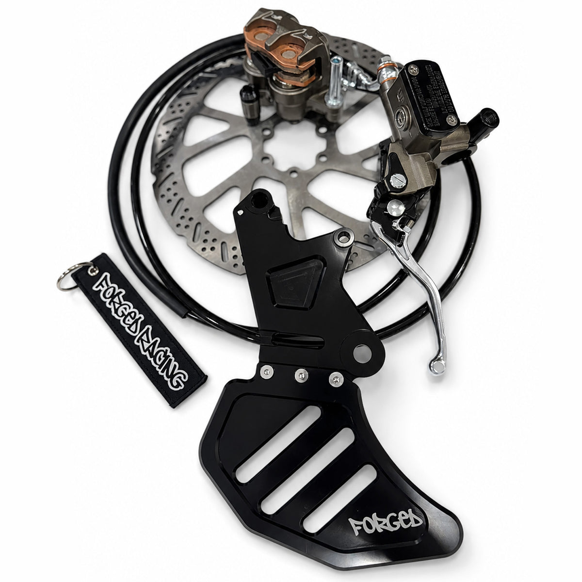 Talaria & Surron Ultra Bee Brake Kit - Rear Brake upgrade for Talaria XXX, Talaria MX4/MX3, Surron Light Bee X, E-Ride Forged Racing