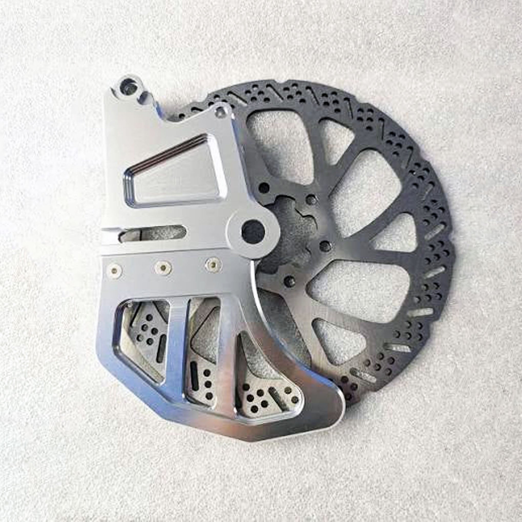 Talaria MX5 Ultra Bee rear brake kit with stainless rotor