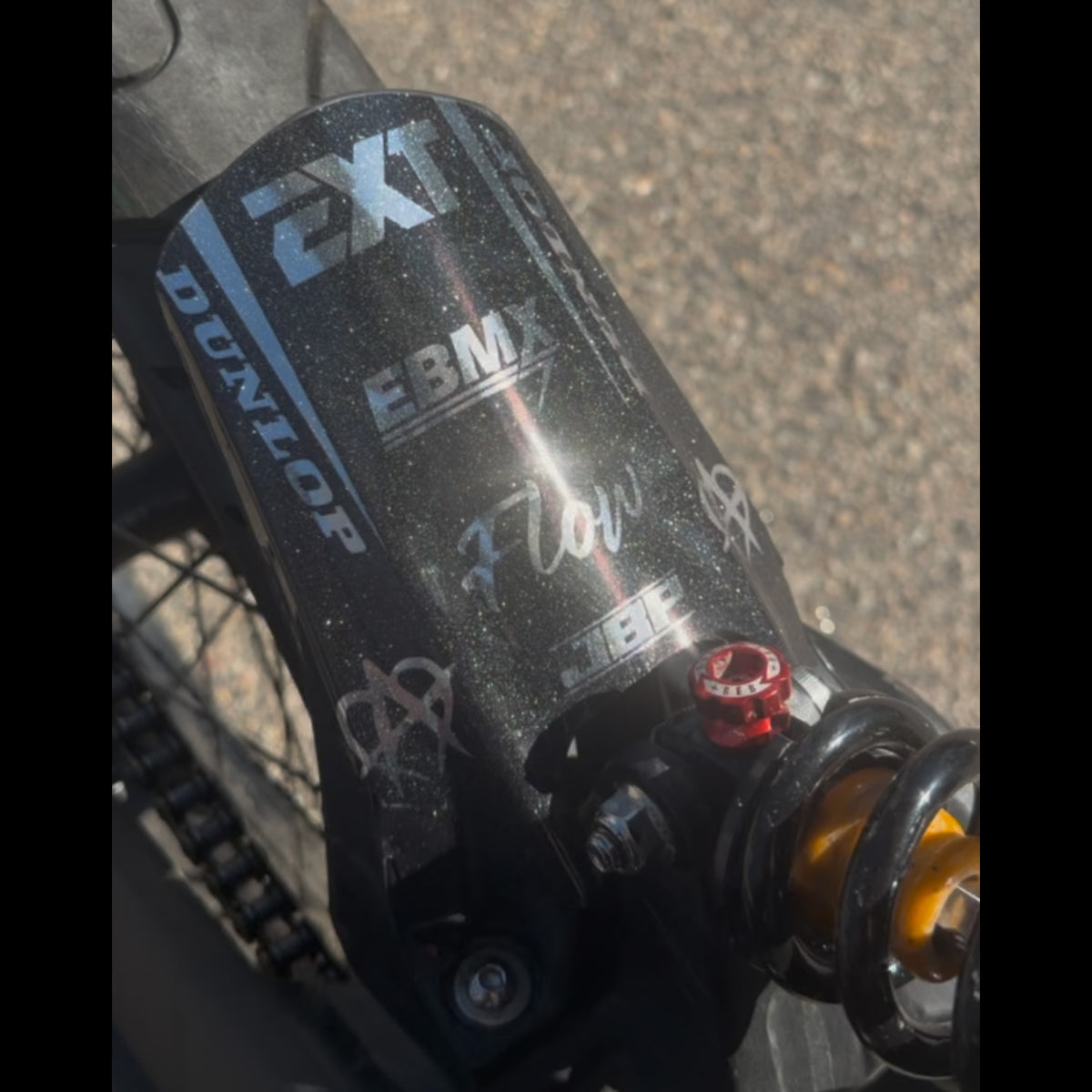 Talaria X3 Mudguard Decals JBP