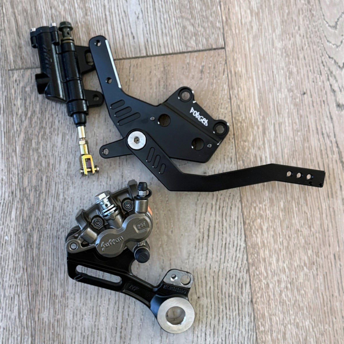 Talaria XXX Foot Brake Kit | Moto Style Rear Brake Conversion (Full Kit or Bracket Only) | Forged Racing Forged Racing