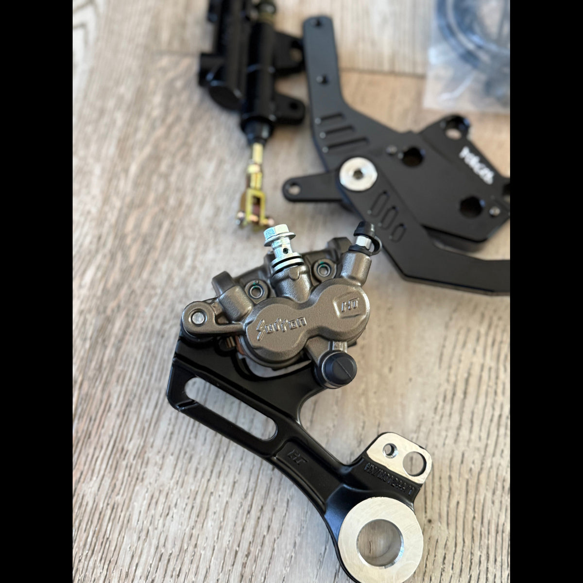 Talaria XXX Foot Brake Kit | Moto Style Rear Brake Conversion (Full Kit or Bracket Only) | Forged Racing Forged Racing