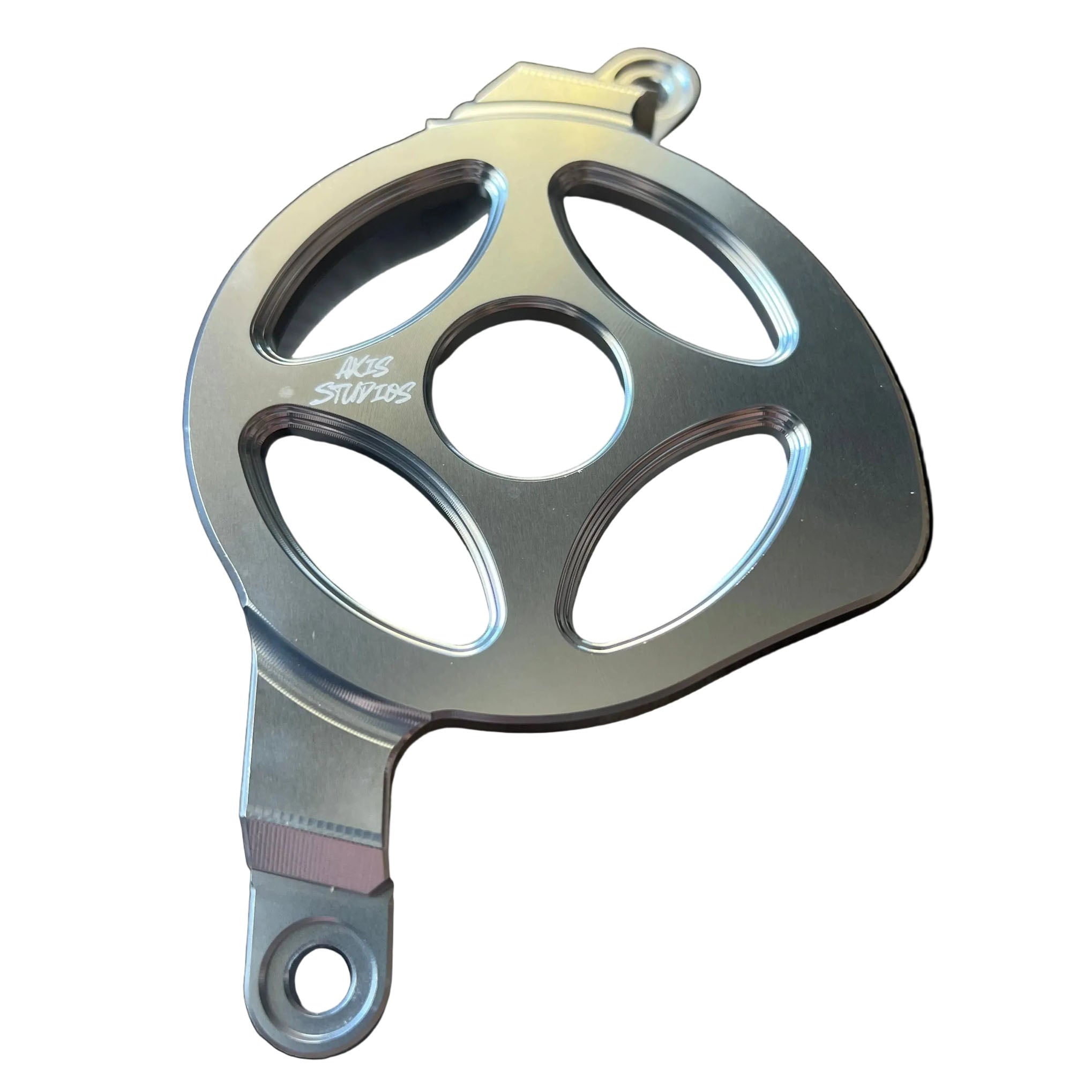 Talaria XXX metal motor cover – close-up detail