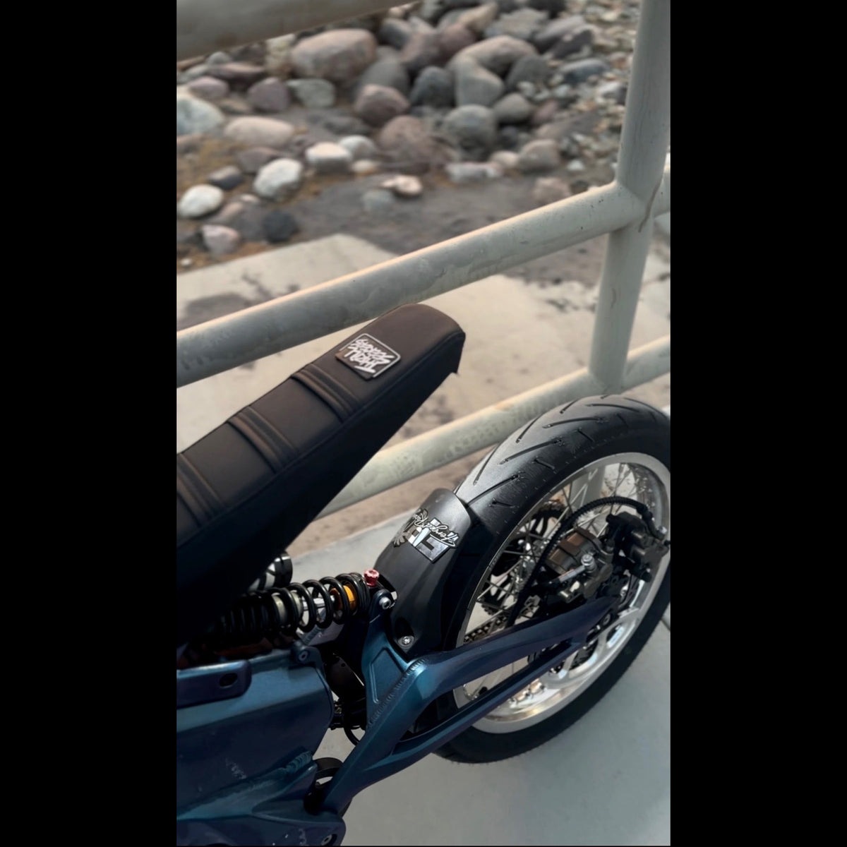 Talaria XXX / MX4, MX3, Sting - Supermoto Wheelset (Thick/Wide) - Chrome Silver Forged Racing