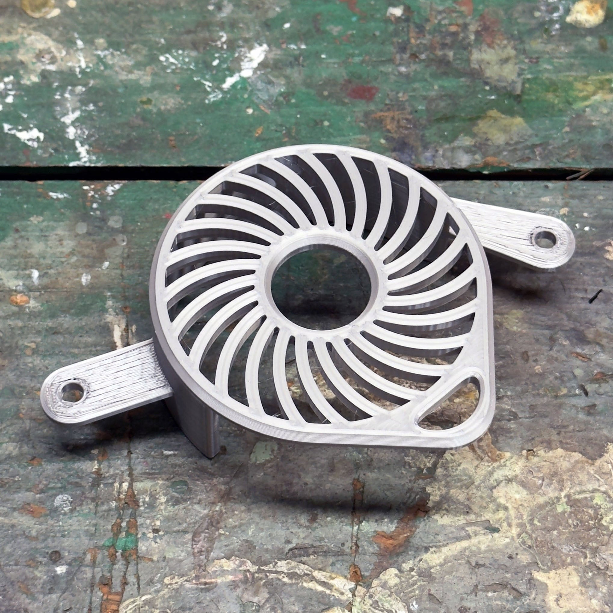 Talaria XXX 3D-printed plastic motor cover – alternate angle
