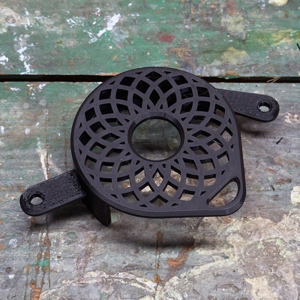 Talaria XXX 3D-printed plastic motor cover – view 7