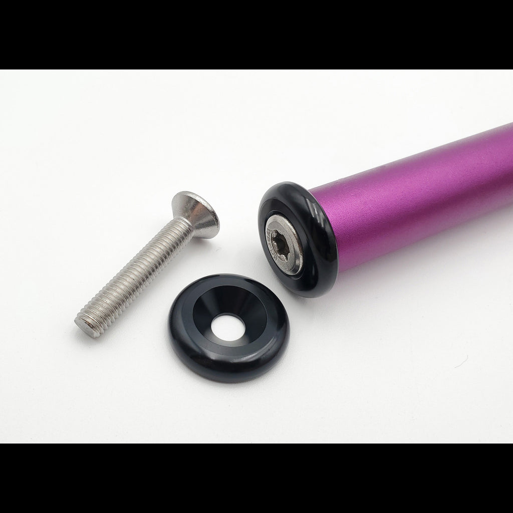 Tapped Handlebar Ends Warp9Racing
