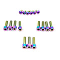 Titanium DNM/ KKE Fork Bolt Kits (Set of 11) Axbolts