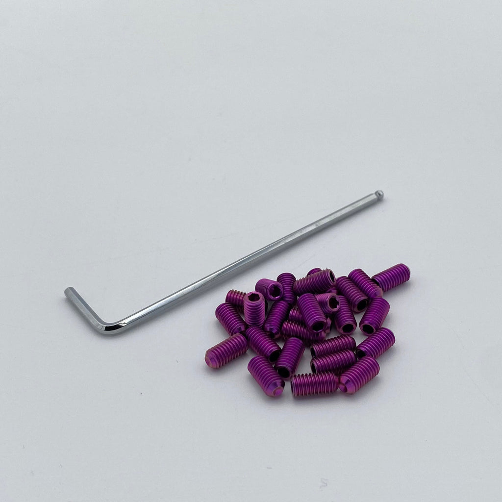 Titanium Elite Foot Peg Screws Warp9Racing