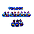 Titanium RFloXa Hawk 31 Pro and Max Fork Bolt Kits (21 pcs) Axbolts