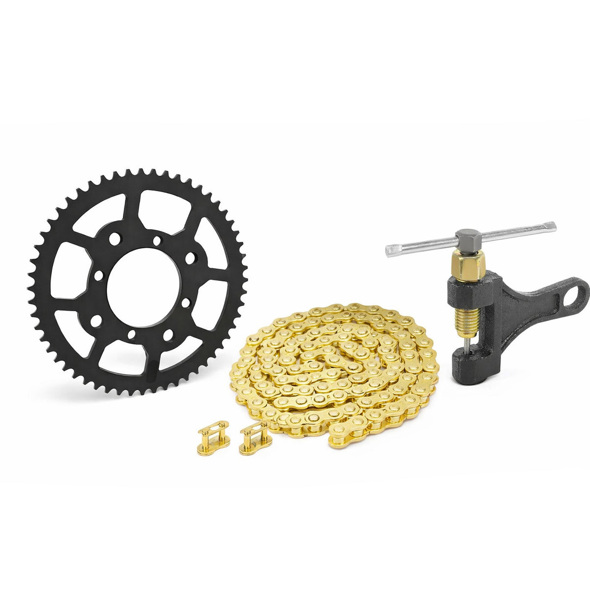 Tuttio Soleil 01 & Yozma Gold Chain Upgrade Heavy Duty 420 E-Bike Chain (116 Links) Forged Racing