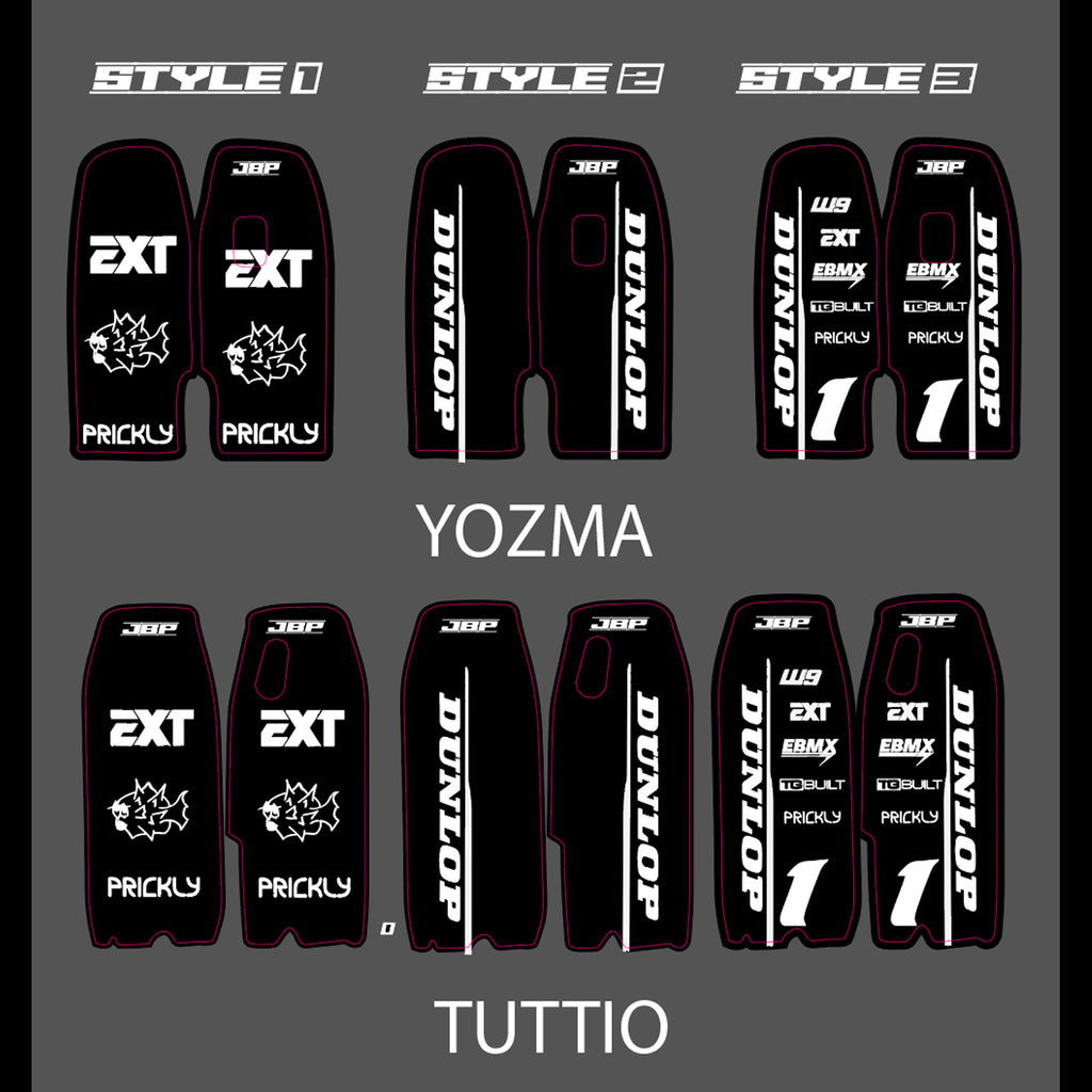 Tuttio/Yozma Fork Guard Decals JBP