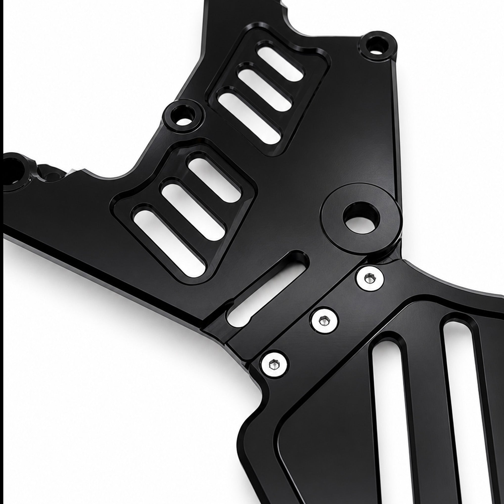 Upgraded Dual Caliper Mount + Rotor Guard for Sur Ron, Talaria & Segway | Heavy Duty Metal Forged Racing